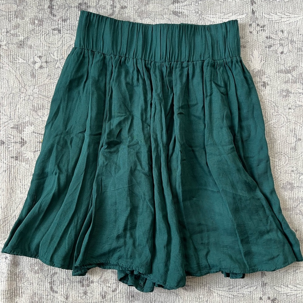 Sparkle & Fade Dark Teal Skirt